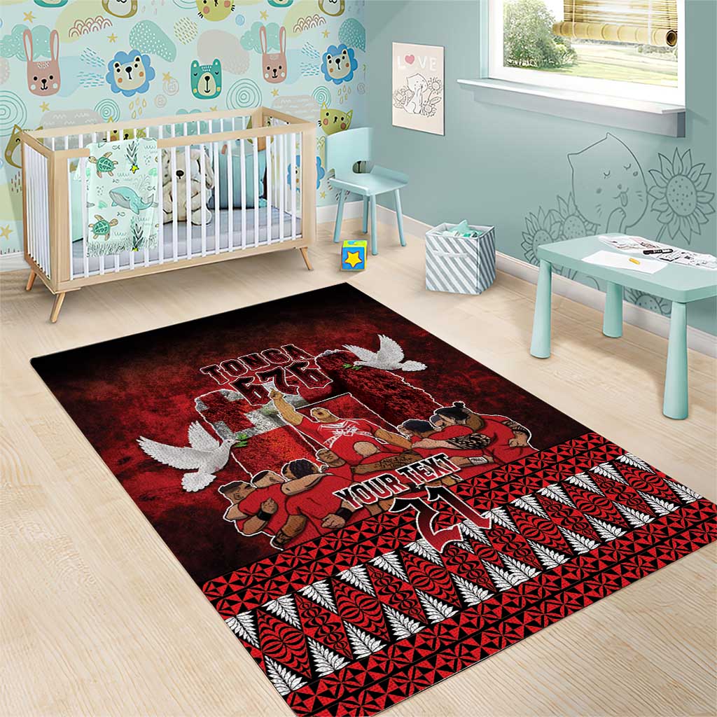 Custom Tonga 676 Haamonga a Maui Area Rug Tongan Sipi Tau Unique Dance LT9 - Polynesian Pride
