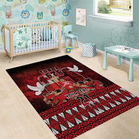Custom Tonga 676 Haamonga a Maui Area Rug Tongan Sipi Tau Unique Dance LT9 - Polynesian Pride
