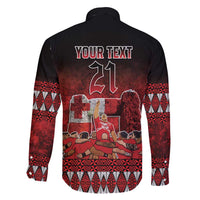 Custom Tonga 676 Haamonga a Maui Family Matching Summer Maxi Dress and Hawaiian Shirt Tongan Sipi Tau Unique Dance LT9 - Polynesian Pride