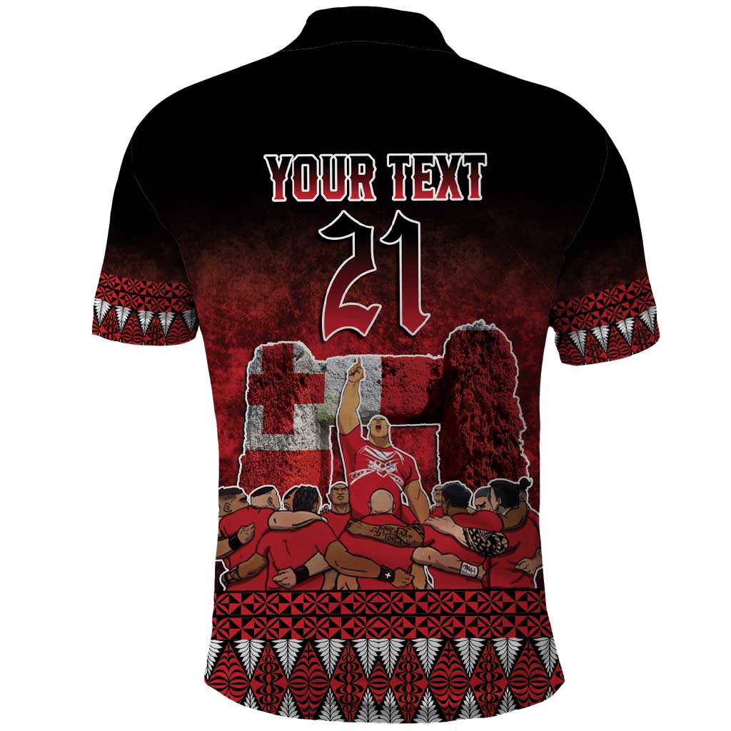 Custom Tonga 676 Haʻamonga ʻa Maui Polo Shirt Tongan Sipi Tau Unique Dance