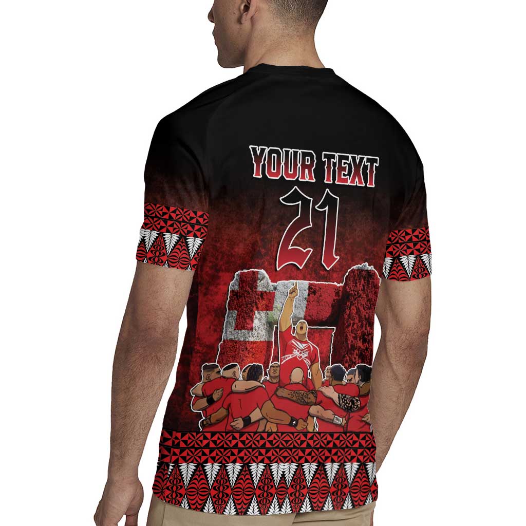 Custom Tonga 676 Haʻamonga ʻa Maui Rugby Jersey Tongan Sipi Tau Unique Dance