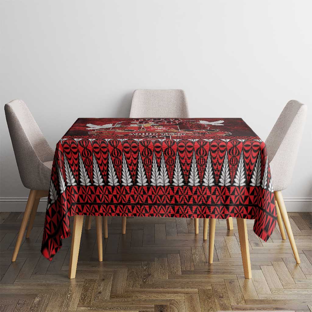 Custom Tonga 676 Haʻamonga ʻa Maui Tablecloth Tongan Sipi Tau Unique Dance