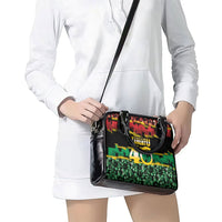 Vanuatu 46th Year Anniversary Shoulder Handbag 30 July 1980 Hibiscus Seamless Pattern