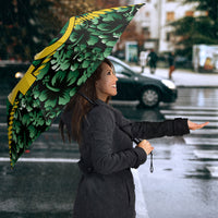 Vanuatu 46th Year Anniversary Umbrella 30 July 1980 Hibiscus Seamless Pattern