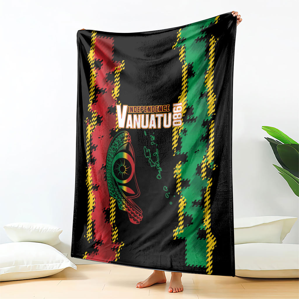 Vanuatu 46th Year Anniversary Blanket Tamtam Slit Drums Long God Yumi Stanap