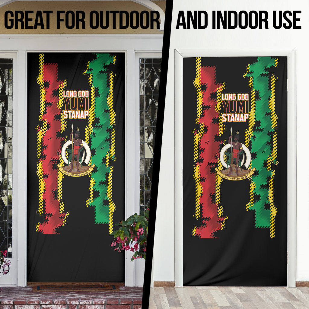 Vanuatu 46th Year Anniversary Door Cover Tamtam Slit Drums Long God Yumi Stanap