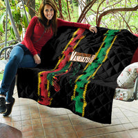 Vanuatu 46th Year Anniversary Quilt Tamtam Slit Drums Long God Yumi Stanap