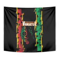 Vanuatu 46th Year Anniversary Tapestry Tamtam Slit Drums Long God Yumi Stanap