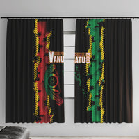 Vanuatu 46th Year Anniversary Window Curtain Tamtam Slit Drums Long God Yumi Stanap