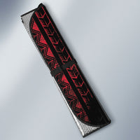 Vanuatu 46th Year Anniversary Auto Sun Shade Vintage Grunge Vanuatu Flag Heritage