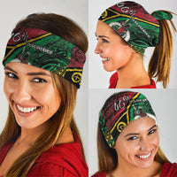 Vanuatu 46th Year Anniversary Neck Gaiter Vintage Grunge Vanuatu Flag Heritage