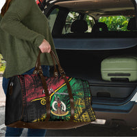 Vanuatu 46th Year Anniversary Travel Bag Vintage Grunge Vanuatu Flag Heritage