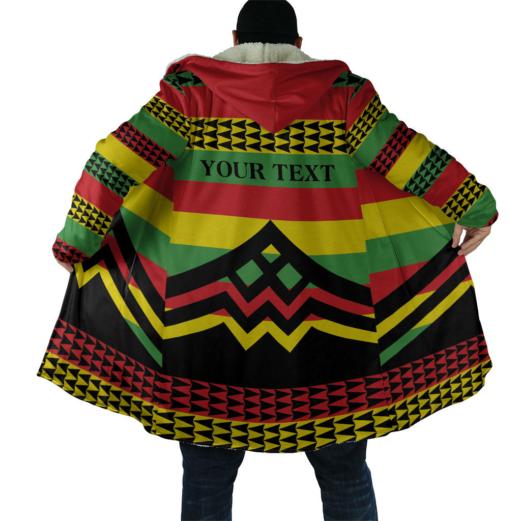 Hawaii Ku Kia'i Mauna Personalized Cloak Hawaiian Kanaka Maoli Motif