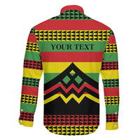 Hawaii Ku Kia'i Mauna Personalized Family Matching Long Sleeve Bodycon Dress and Hawaiian Shirt Hawaiian Kanaka Maoli Motif LT9 - Polynesian Pride