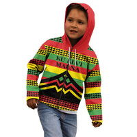 Hawaii Ku Kia'i Mauna Personalized Kid Hoodie Hawaiian Kanaka Maoli Motif