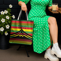 Hawaii Ku Kia'i Mauna Tote Bag Hawaiian Kanaka Maoli Motif