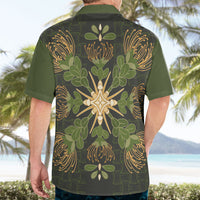 Hawaii Ohia Lehua Squares Hawaiian Shirt Hawaiian Quilt Inspired Floral Pattern