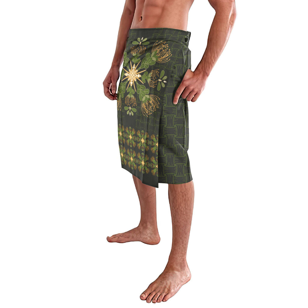 Hawaii Ohia Lehua Squares Lavalava Hawaiian Quilt Inspired Floral Pattern