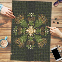 Hawaii Ohia Lehua Squares Puzzle Hawaiian Quilt Inspired Floral Pattern