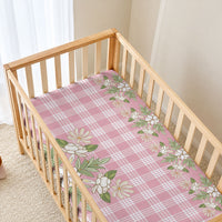 Akala Hamele Hawai'i Palaka Squares Maile Leaf Baby Bed Cover Flowers Hawaiian Quilt Patterns LT9 - Polynesian Pride