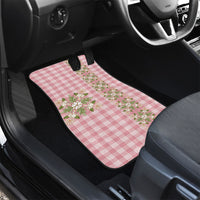 Akala Hamele Hawai'i Palaka Squares Maile Leaf Car Mats Flowers Hawaiian Quilt Patterns