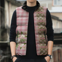 Akala Hamele Hawai'i Palaka Squares Maile Leaf Sleeveless Puffer Jacket Flowers Hawaiian Quilt Patterns