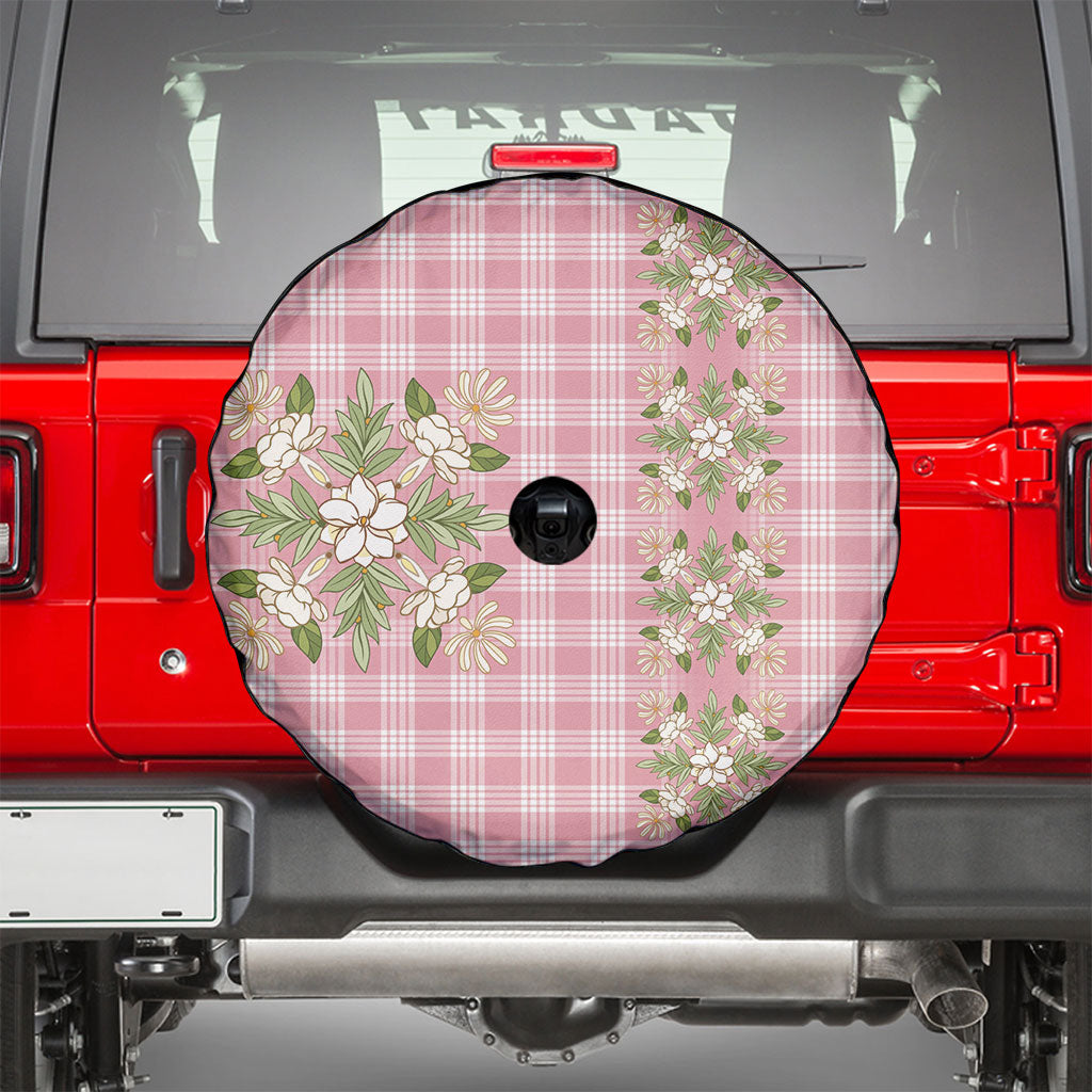 Akala Hamele Hawai'i Palaka Squares Maile Leaf Spare Tire Cover Flowers Hawaiian Quilt Patterns