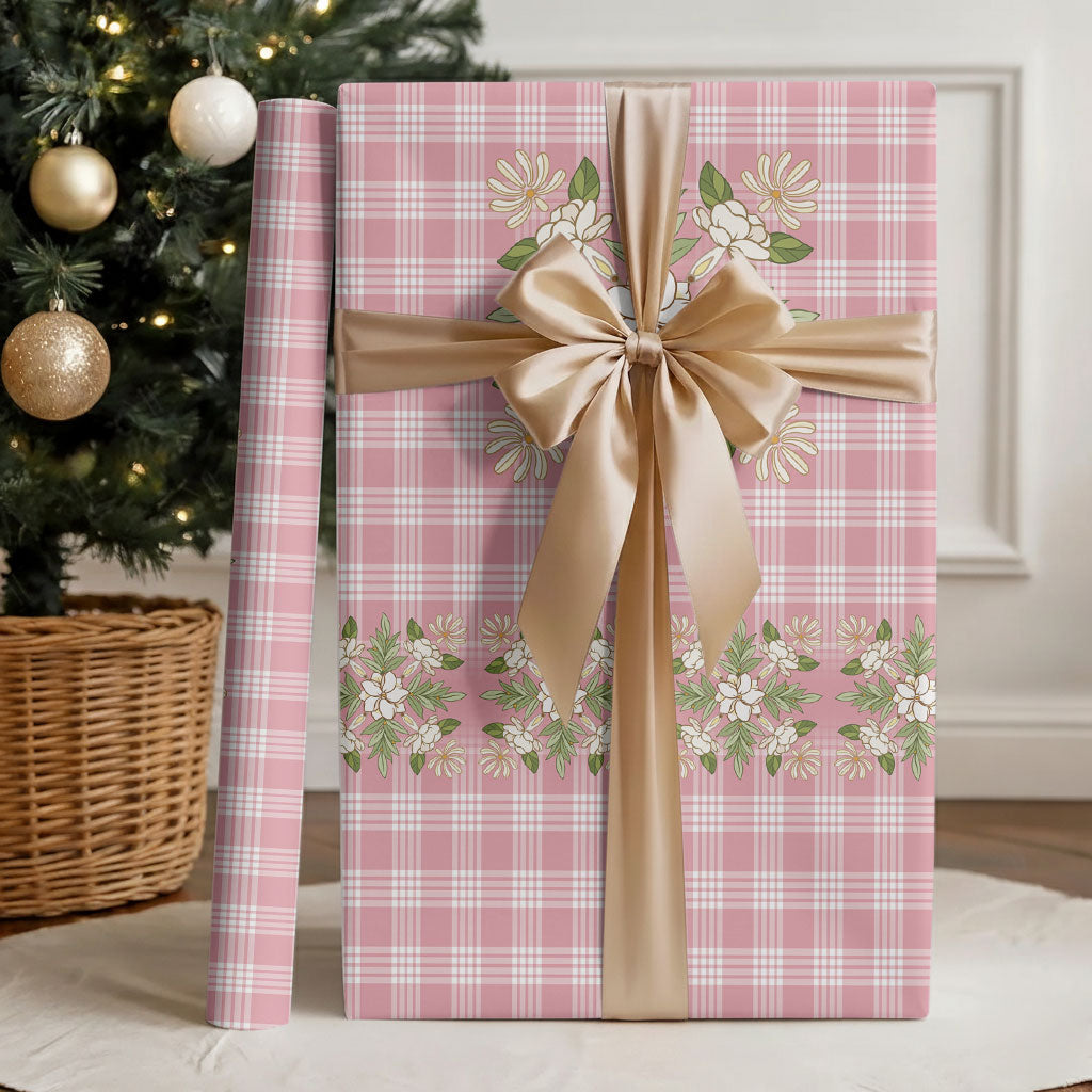 Akala Hamele Hawai'i Palaka Squares Maile Leaf Wrapping Paper Flowers Hawaiian Quilt Patterns