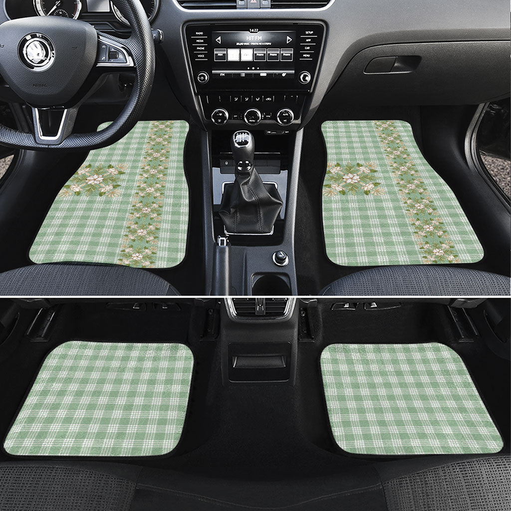 Liko Kukui Hawai'i Palaka Squares Maile Leaf Car Mats Flowers Hawaiian Quilt Patterns