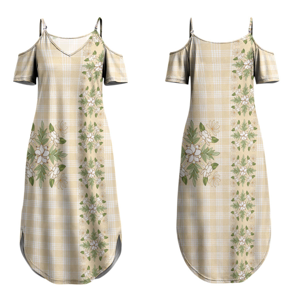 Melemele Ahiahia Hawai'i Palaka Squares Maile Leaf Couples Matching Summer Maxi Dress and Hawaiian Shirt Flowers Hawaiian Quilt Patterns