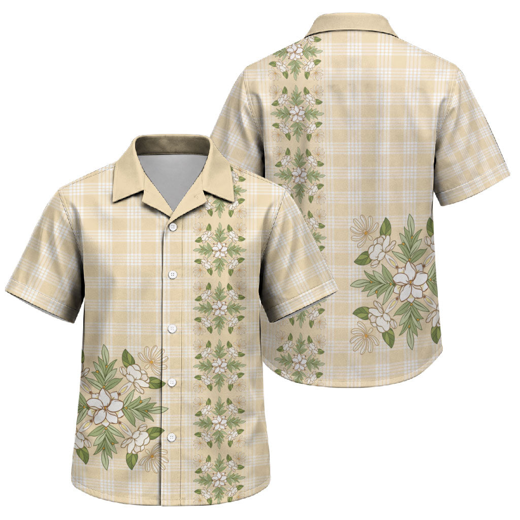 Melemele Ahiahia Hawai'i Palaka Squares Maile Leaf Family Matching Tank Maxi Dress and Hawaiian Shirt Flowers Hawaiian Quilt Patterns