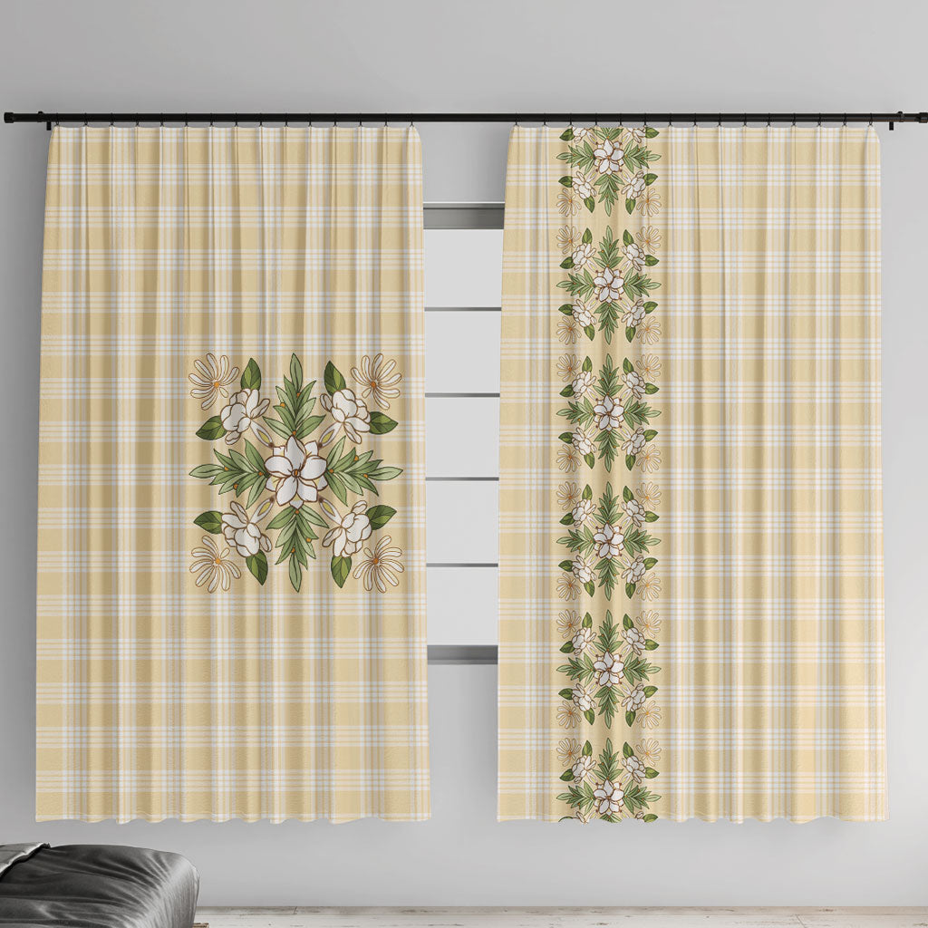 Melemele Ahiahia Hawai'i Palaka Squares Maile Leaf Window Curtain Flowers Hawaiian Quilt Patterns