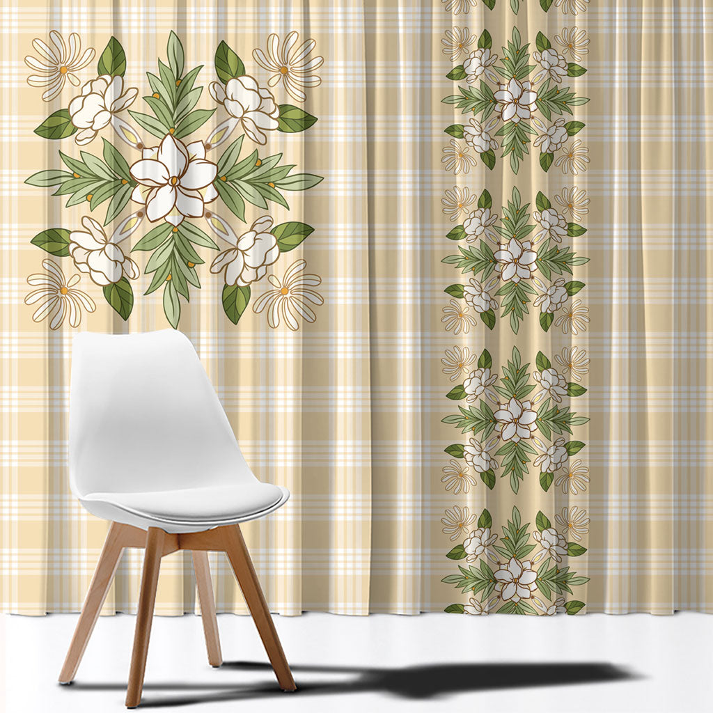 Melemele Ahiahia Hawai'i Palaka Squares Maile Leaf Window Curtain Flowers Hawaiian Quilt Patterns