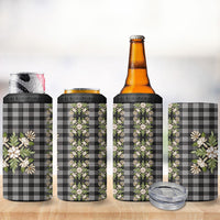Pauli Hawai'i Palaka Squares Maile Leaf 4 in 1 Can Cooler Tumbler Flowers Hawaiian Quilt Patterns