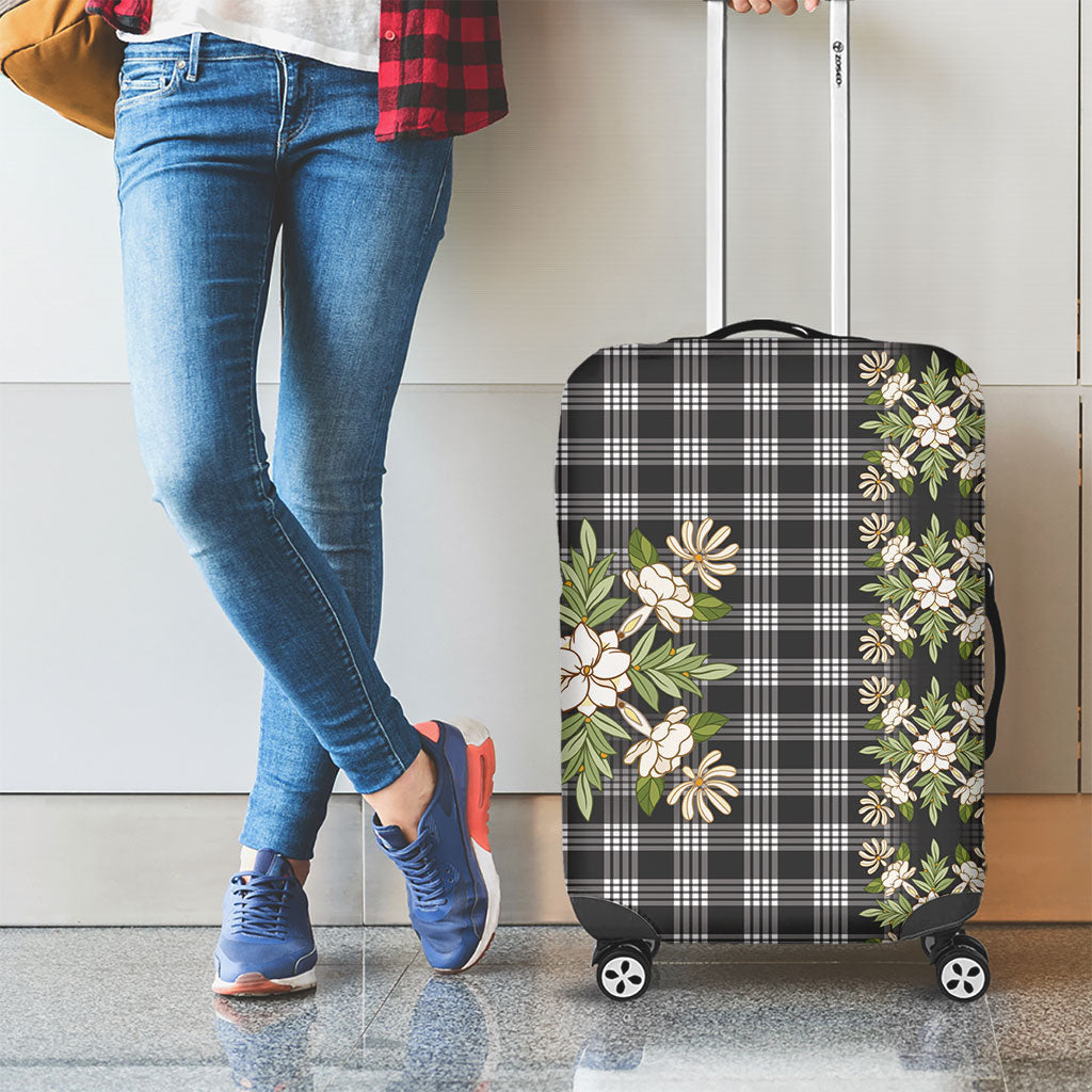 Pauli Hawai'i Palaka Squares Maile Leaf Luggage Cover Flowers Hawaiian Quilt Patterns