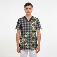 Pauli Hawai'i Palaka Squares Maile Leaf Scrub Top Flowers Hawaiian Quilt Patterns
