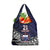Custom Samoa Rugby Pacific Grocery Bag Samoan Warrior Tribal Pattern