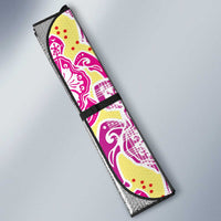 Palaka with Honu and Hibiscus Auto Sun Shade Hawaiian Heritage Spirit LT9 - Polynesian Pride