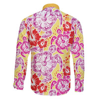 Palaka with Honu and Hibiscus Family Matching Off Shoulder Short Dress and Hawaiian Shirt Hawaiian Heritage Spirit LT9 - Polynesian Pride