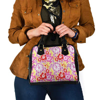 Palaka with Honu and Hibiscus Shoulder Handbag Hawaiian Heritage Spirit LT9 - Polynesian Pride
