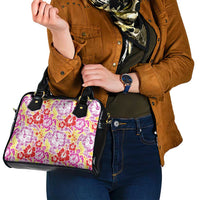 Palaka with Honu and Hibiscus Shoulder Handbag Hawaiian Heritage Spirit LT9 - Polynesian Pride