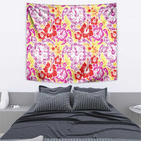 Palaka with Honu and Hibiscus Tapestry Hawaiian Heritage Spirit LT9 - Polynesian Pride