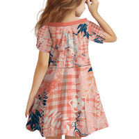 Red Palaka Crane and Flowers Family Matching Tank Maxi Dress and Hawaiian Shirt Japan Heritage Spirit LT9 - Polynesian Pride