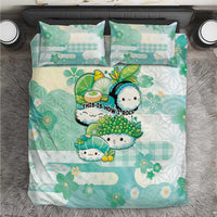 Japanese Kawaii Sushi Bedding Set Green Wagara Palaka This Is How I Roll