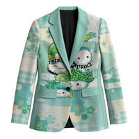 Personalized Japanese Kawaii Sushi Blazer Green Wagara Palaka This Is How I Roll