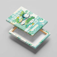 Japanese Kawaii Sushi Canvas Wall Art Green Wagara Palaka This Is How I Roll