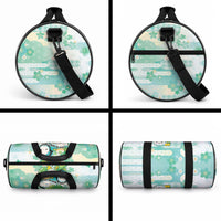 Japanese Kawaii Sushi Duffle Bag Green Wagara Palaka This Is How I Roll LT9 - Polynesian Pride