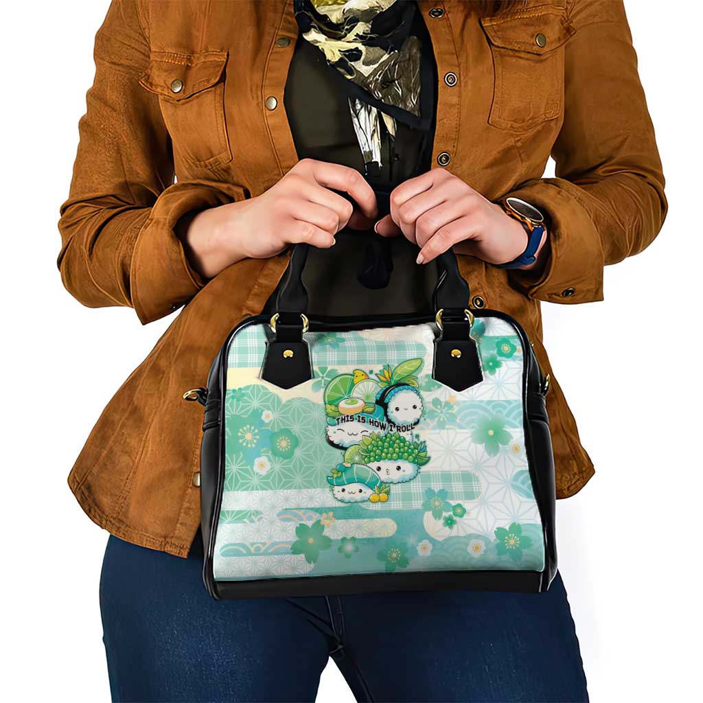 Japanese Kawaii Sushi Shoulder Handbag Green Wagara Palaka This Is How I Roll