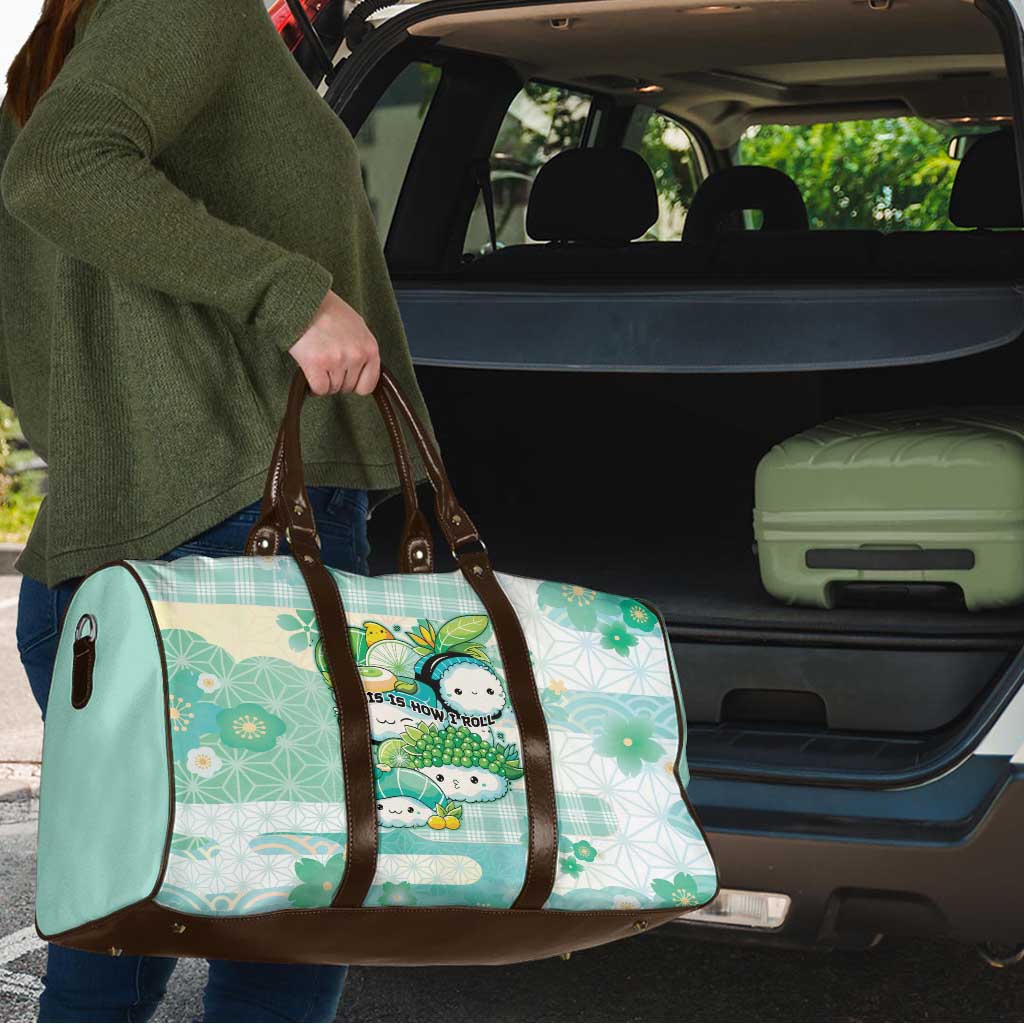 Japanese Kawaii Sushi Travel Bag Green Wagara Palaka This Is How I Roll