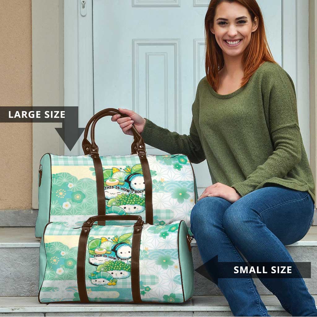 Japanese Kawaii Sushi Travel Bag Green Wagara Palaka This Is How I Roll